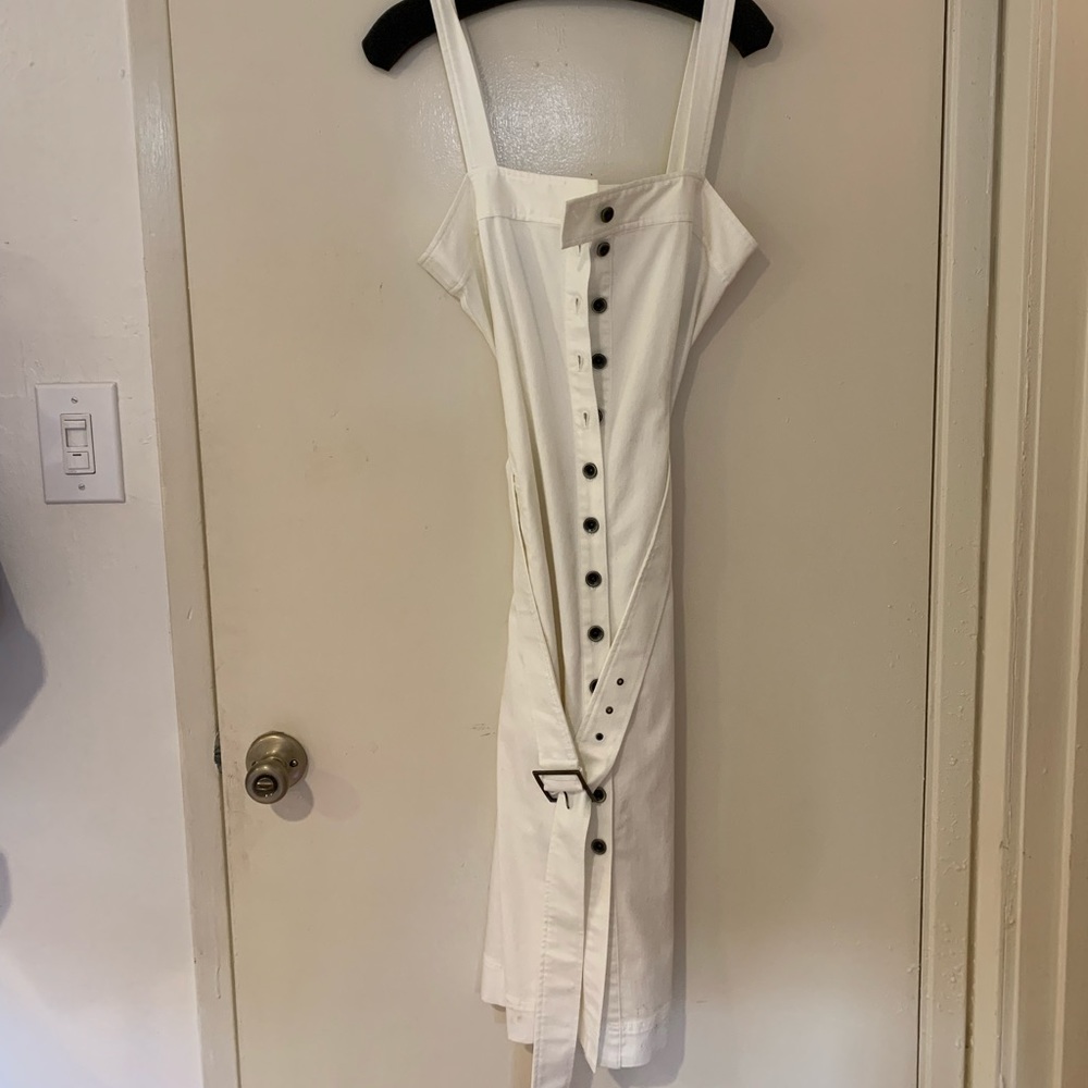 W by Worth midi white dress